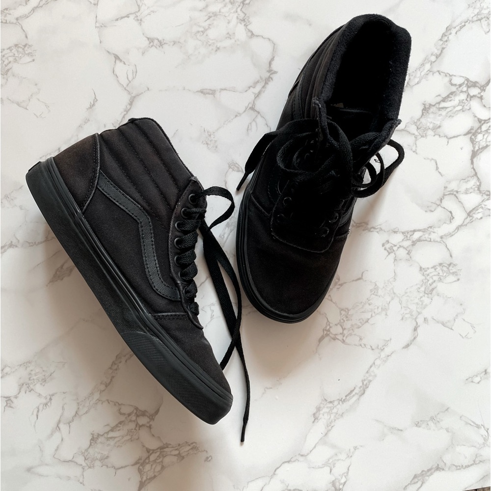 Vans Black High-Top Sneakers